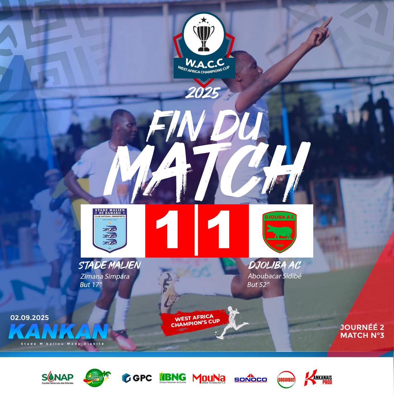 West Africa Champions Cup : le derby malien se termine par un match nul
